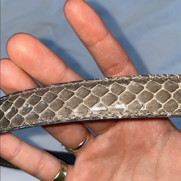 Genuine snakeskin belt - vintage - Picture 9 of 9
